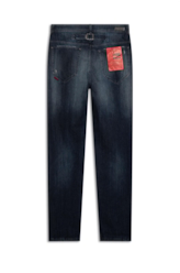 Calça Dark Sea Elastic Slim Western Lav.Escuro C/ Jato+ Puido