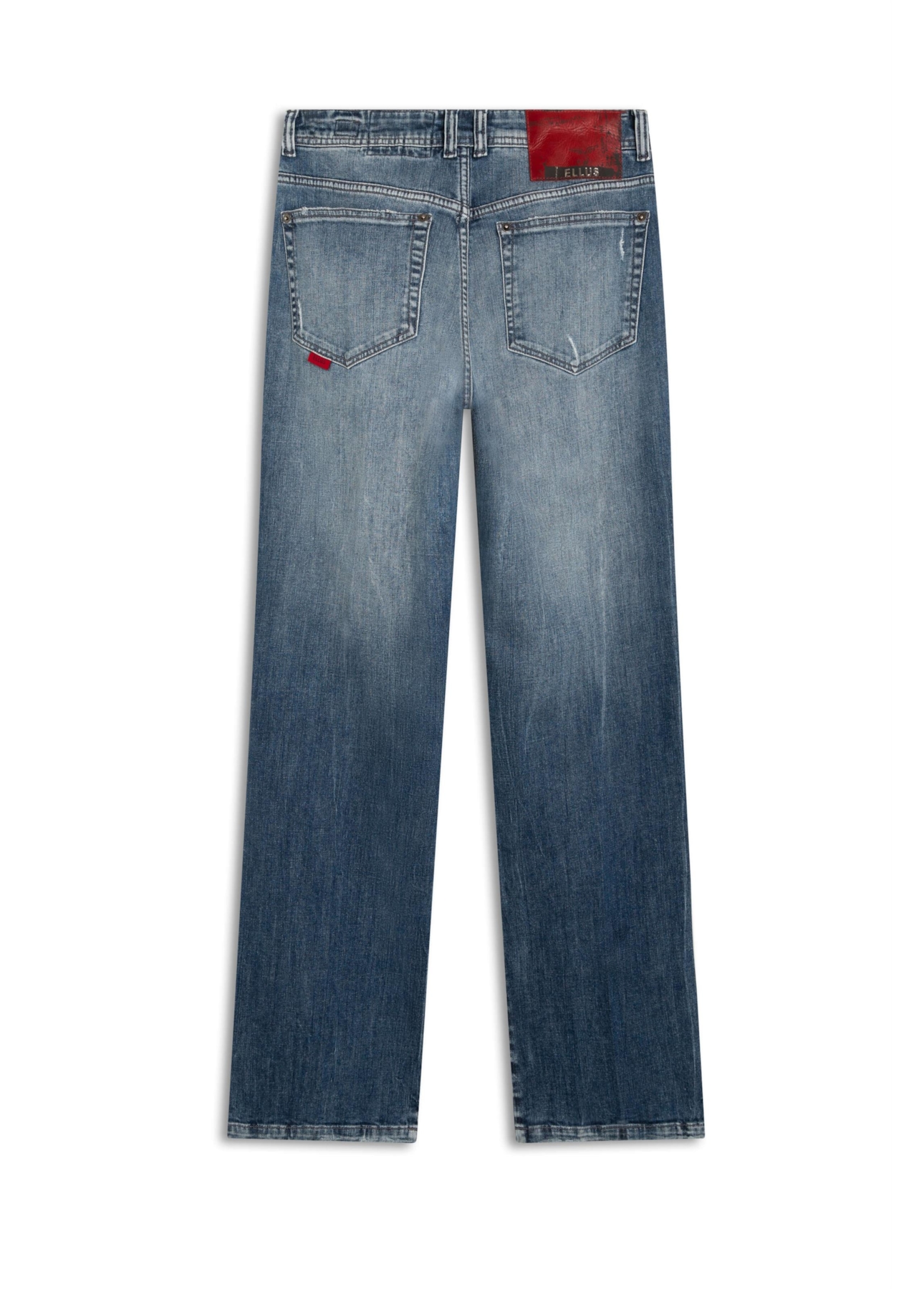 Calça Deep Blue Elastic Low Rise 1801-Lav.Medio C/Estiletado