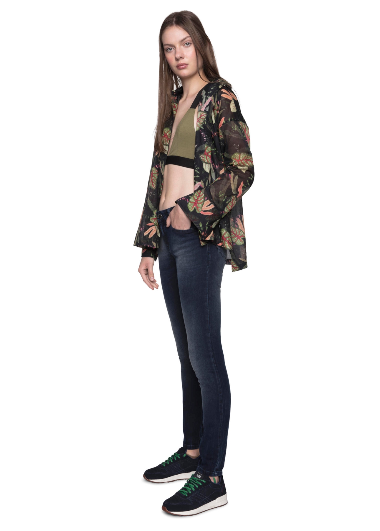 Calça Deep Sea Elastic Skinny                                         