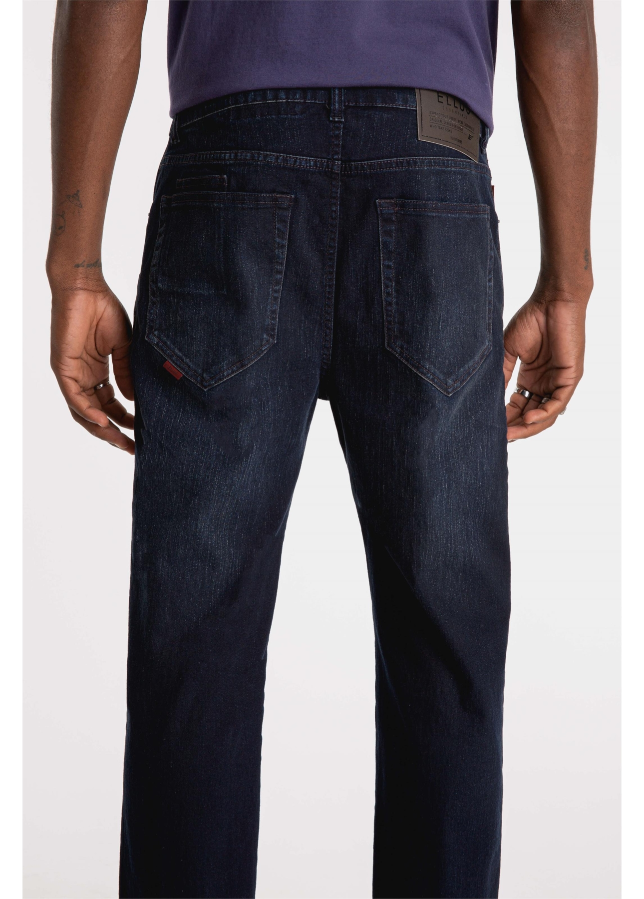 Calça Deep Sea Elastic Slim 1842 Lav. Esc.C/ Pigmento