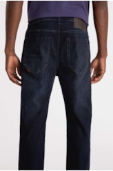Calça Deep Sea Elastic Slim 1842 Lav. Esc.C/ Pigmento