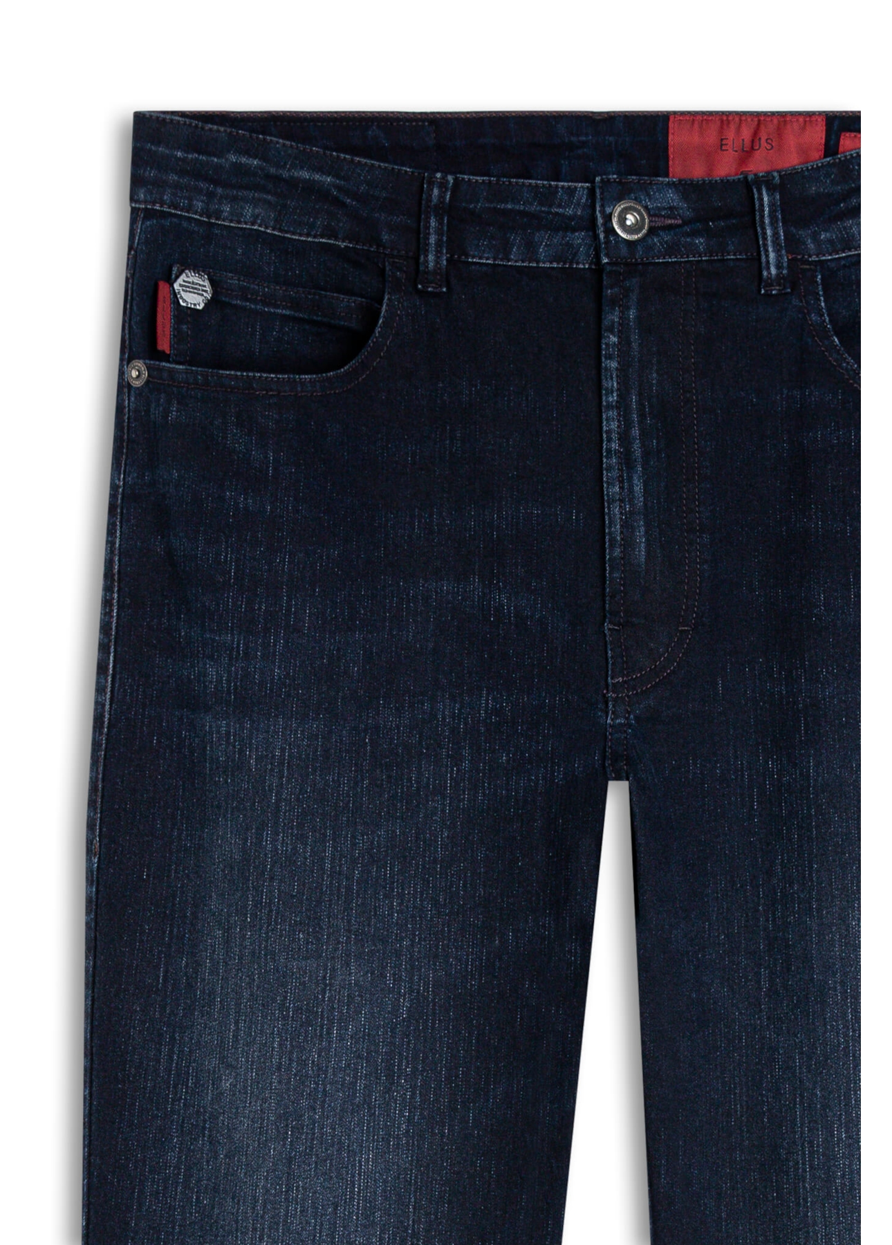 Calça Deep Sea Elastic Slim 1842 Lav. Esc.C/ Pigmento