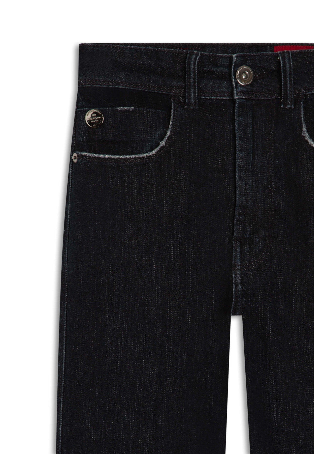 Calça Denim Dark Florest 38r-Lav.Stone C/Reb.+luv.