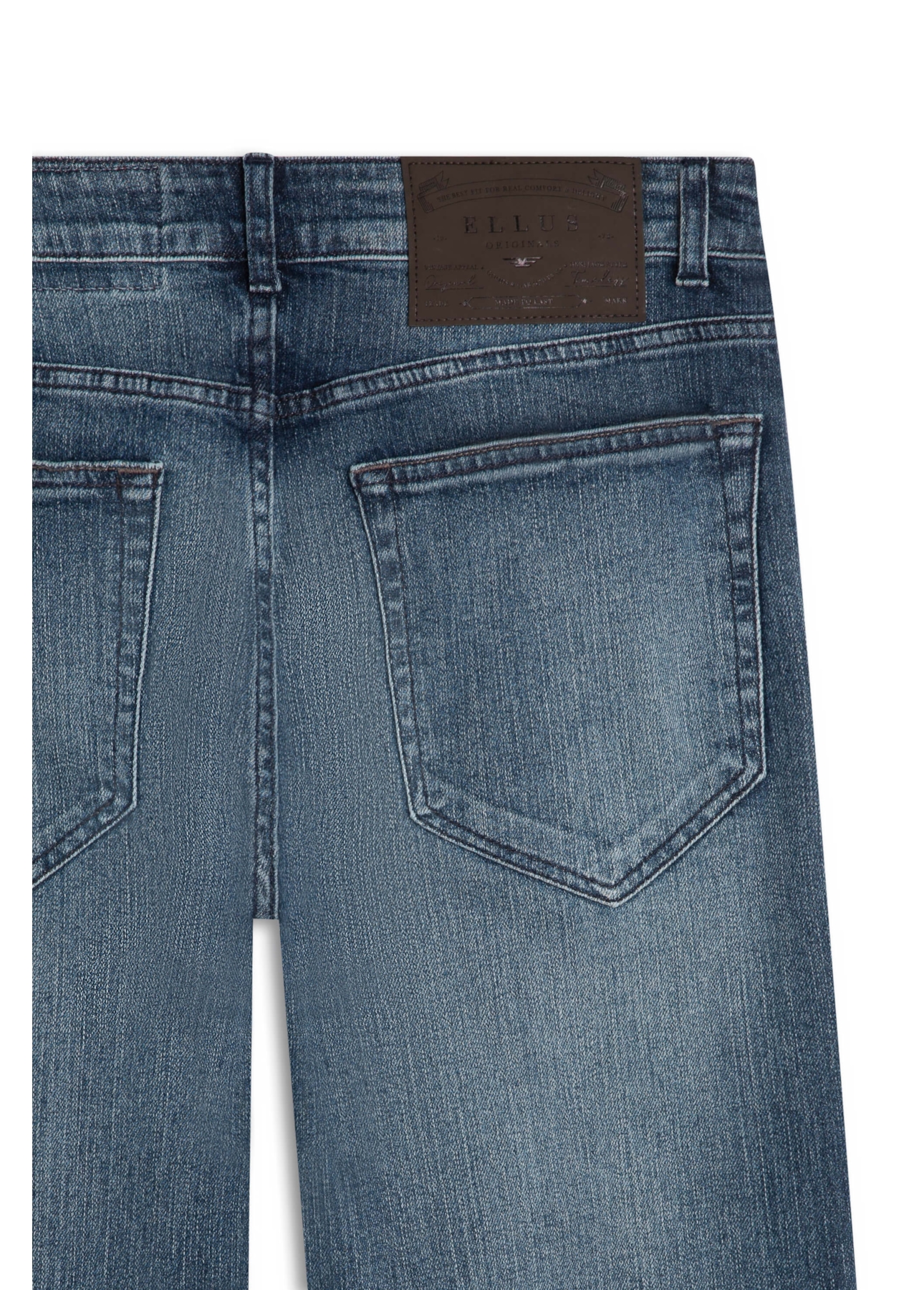 Calça Denim Ellus Elastic Classic Escuro C/ Used
