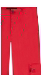 Calça Denim Folli Patheph Vermelho
