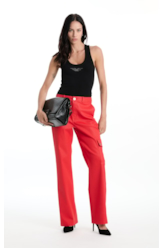 Calça Denim Folli Patheph Vermelho