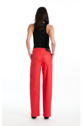 Calça Denim Folli Patheph Vermelho