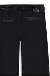 Calça Denim Modal Baggy 1728-Lav.Escuro C/Ting.