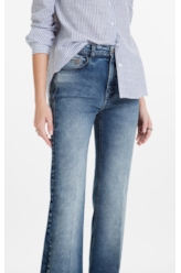 Calça Dusk Elastic Gisele Flare Lav.Medio C/Sky