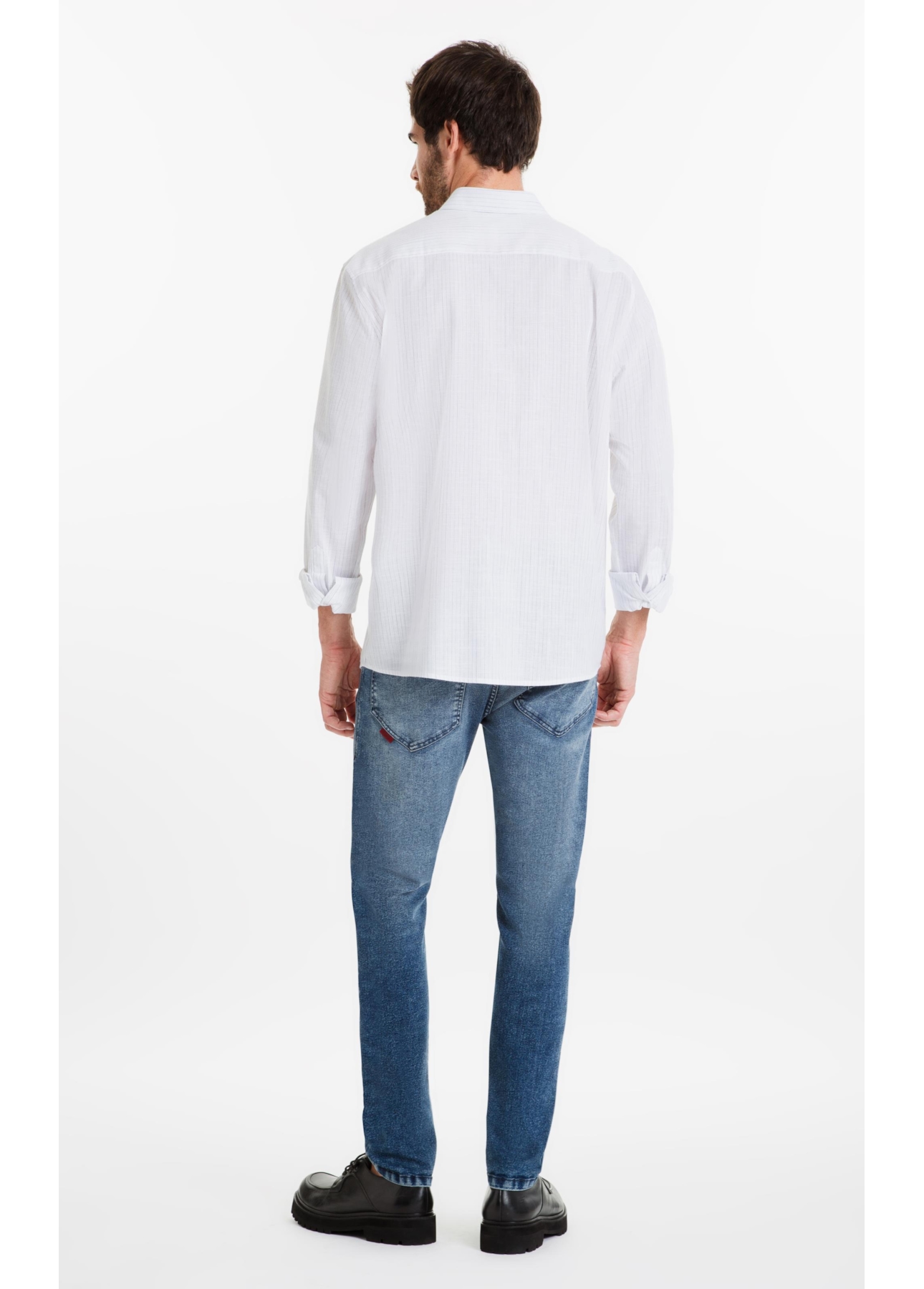 Calça Dusk Elastic Skinny Lav.Medio