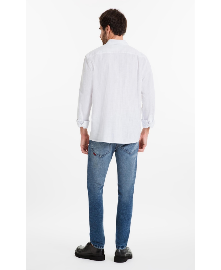 Calça Dusk Elastic Skinny Lav.Medio