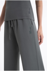 Calça Ellus Field Army Wide Leg Verde Militar