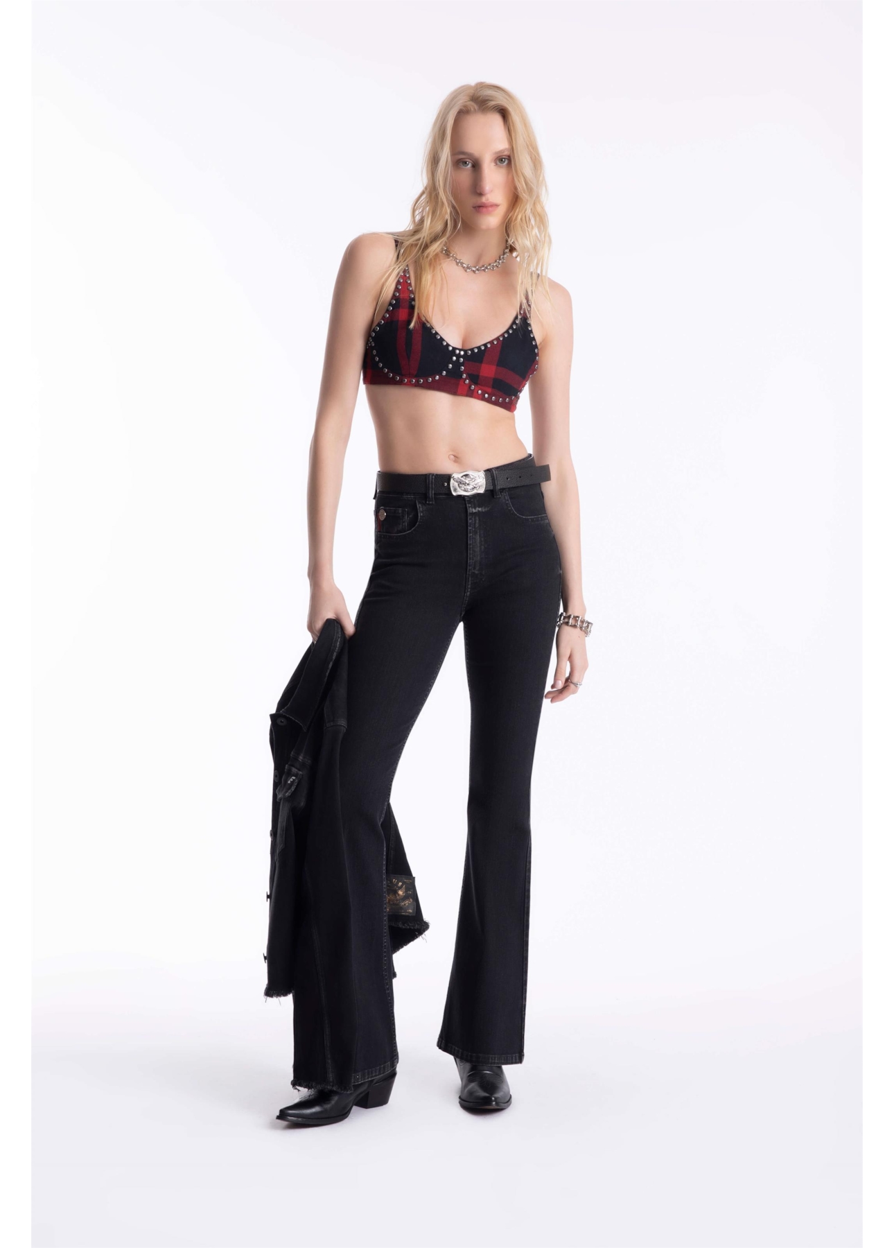 Calça Ellus Sprouting Black Lav.Black C/ Luva