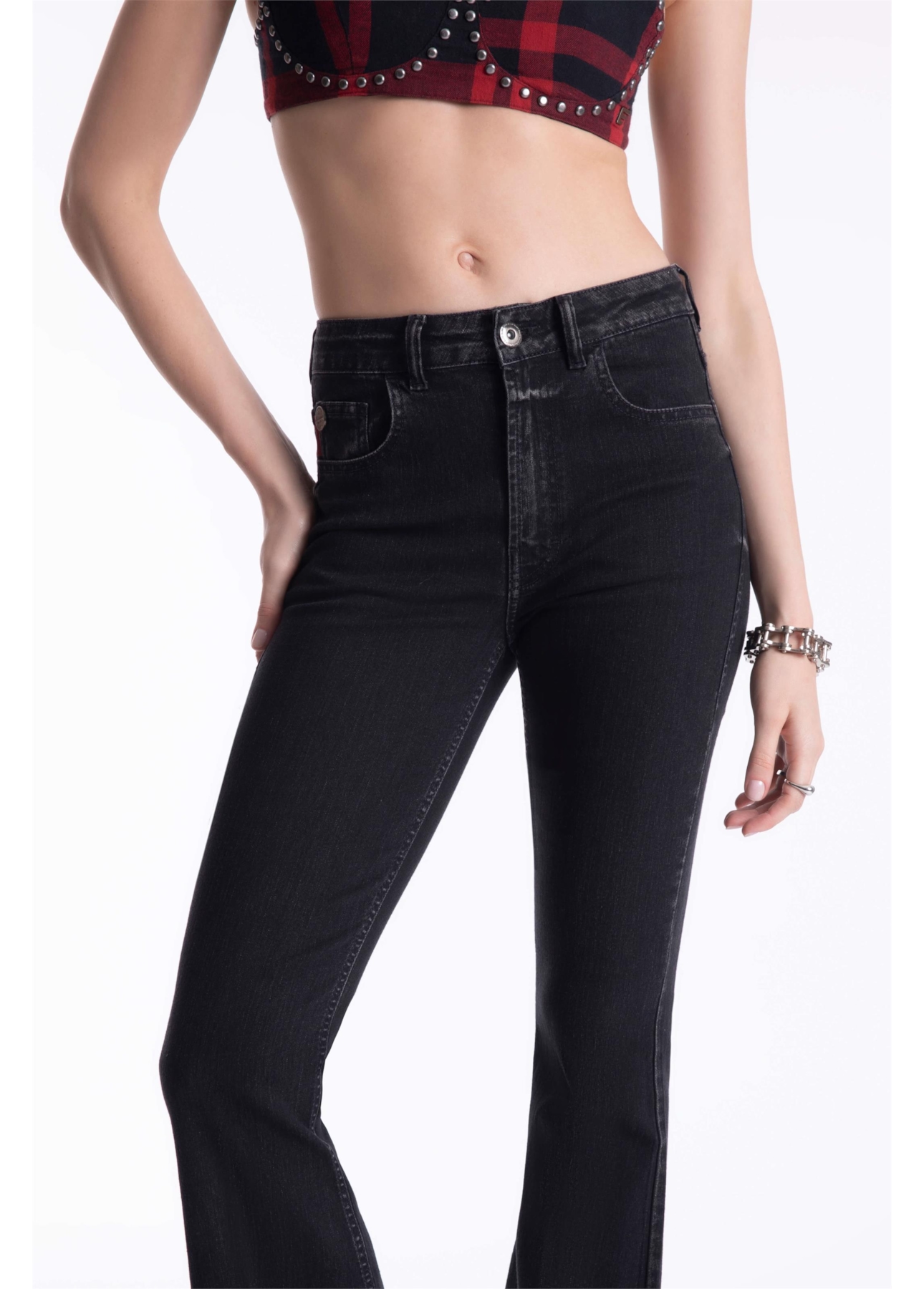 Calça Ellus Sprouting Black Lav.Black C/ Luva