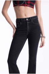 Calça Ellus Sprouting Black Lav.Black C/ Luva