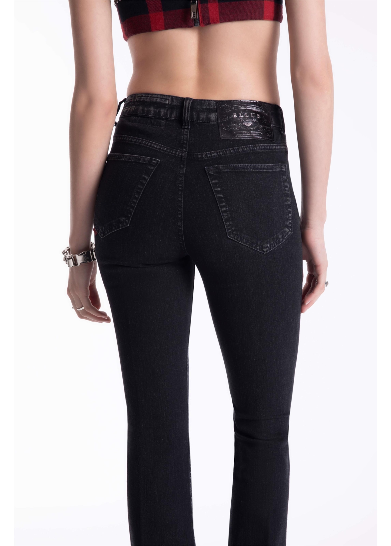 Calça Ellus Sprouting Black Lav.Black C/ Luva