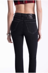 Calça Ellus Sprouting Black Lav.Black C/ Luva