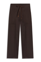Calça Embroidery Dark Brown