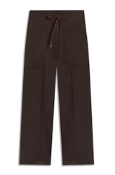 Calça Embroidery Dark Brown
