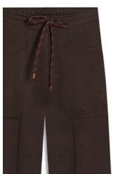 Calça Embroidery Dark Brown