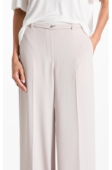 Calça Firenze Wide Leg Belt Easa Bege