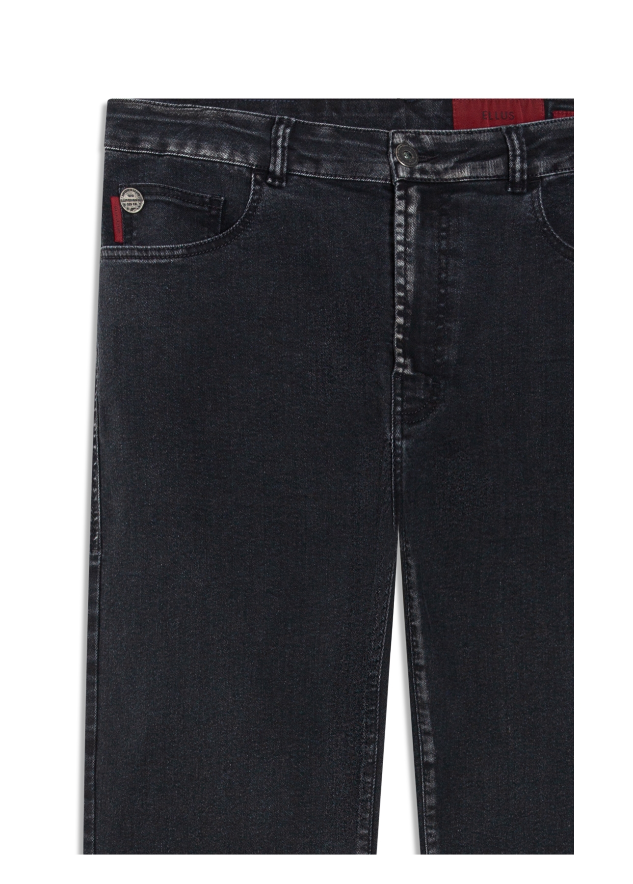 Calça First Black Classic 5 Pockets Lav. Black C/ Luva