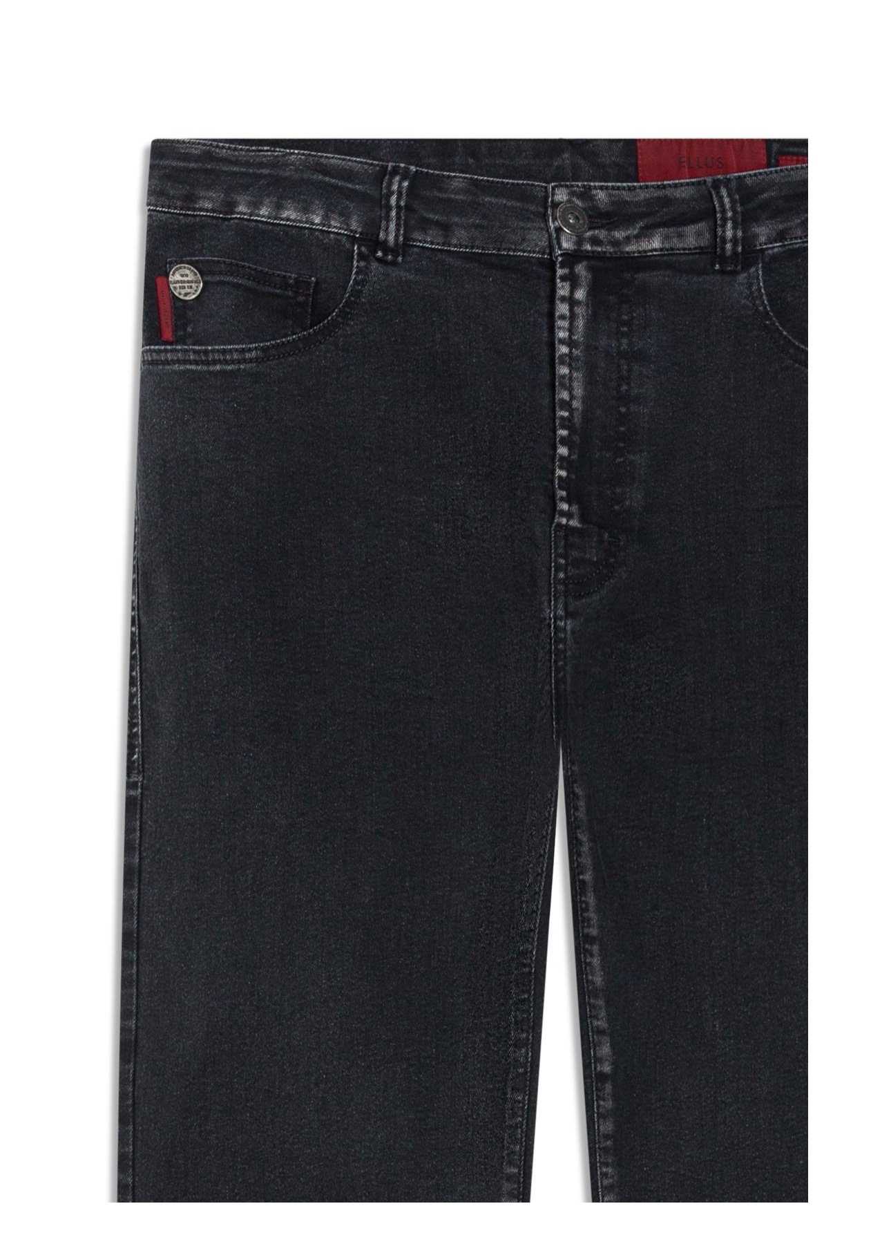 Calça First Black Classic 5 Pockets Lav. Black C/ Luva