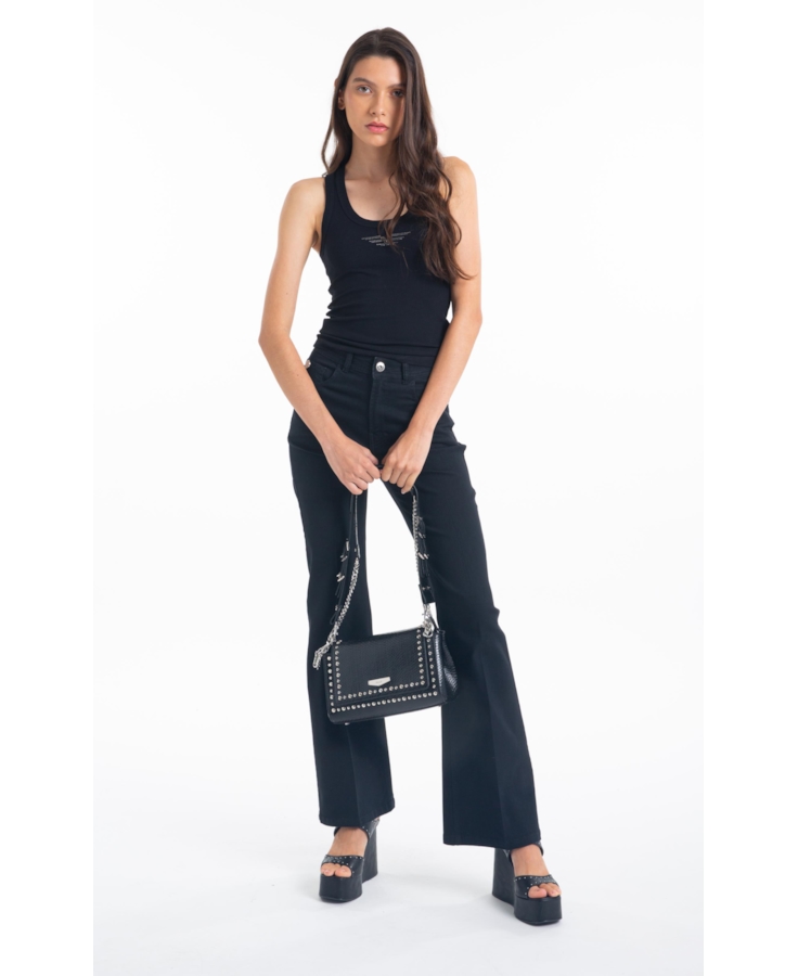 Calça First Black Gisele Lav.Amaciado