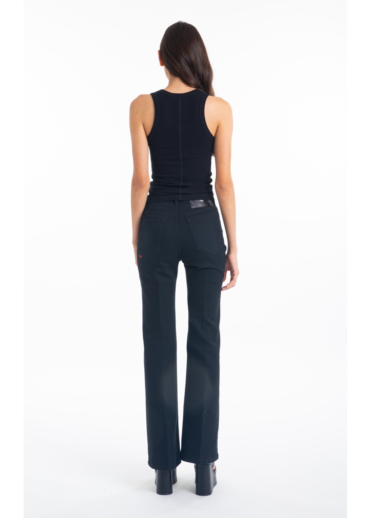 Calça First Black Gisele Lav.Amaciado