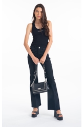 Calça First Black Gisele Lav.Amaciado