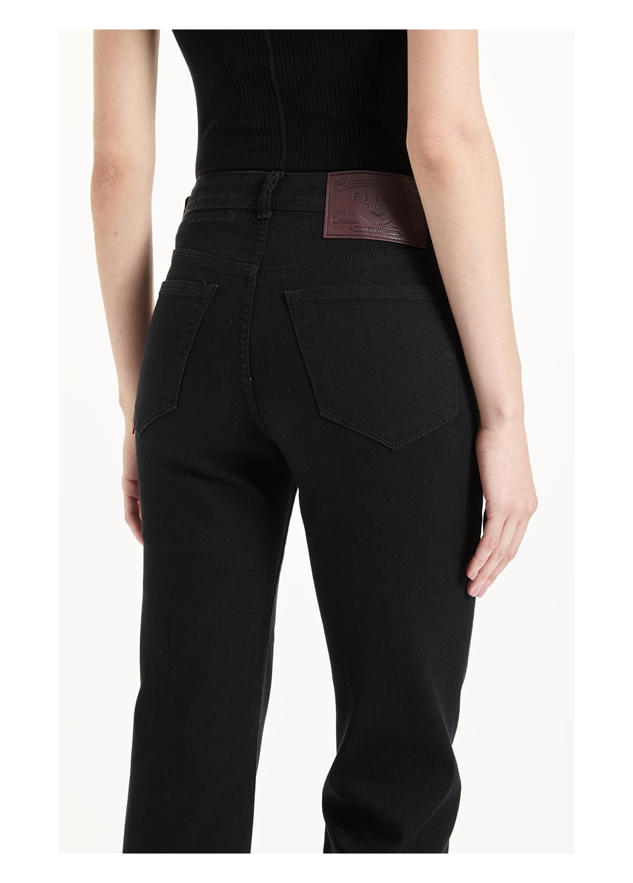 Calça First Black Gisele Reta Lav.2030- Black C/ Luva