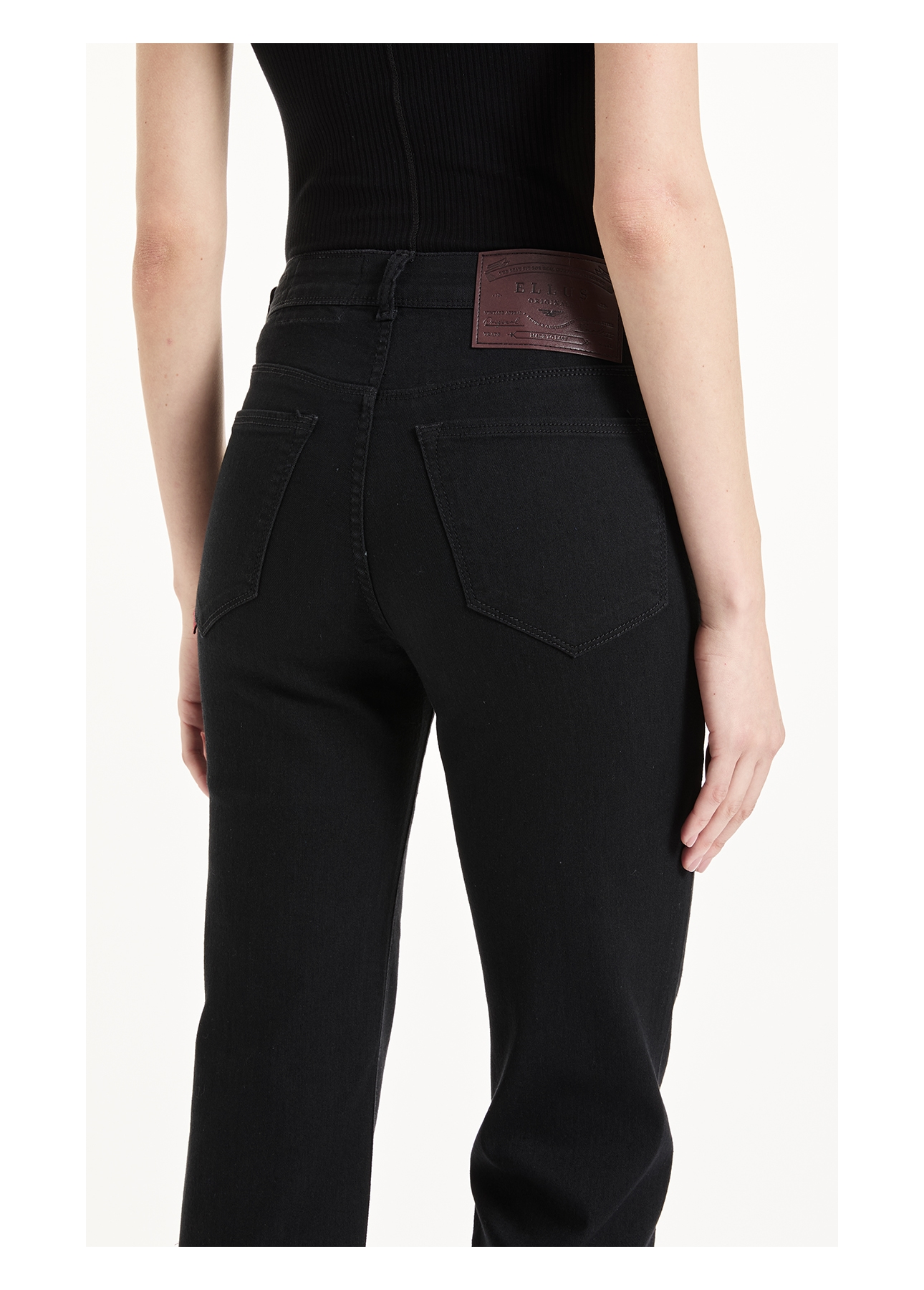 Calça First Black Gisele Reta Lav.2030- Black C/ Luva