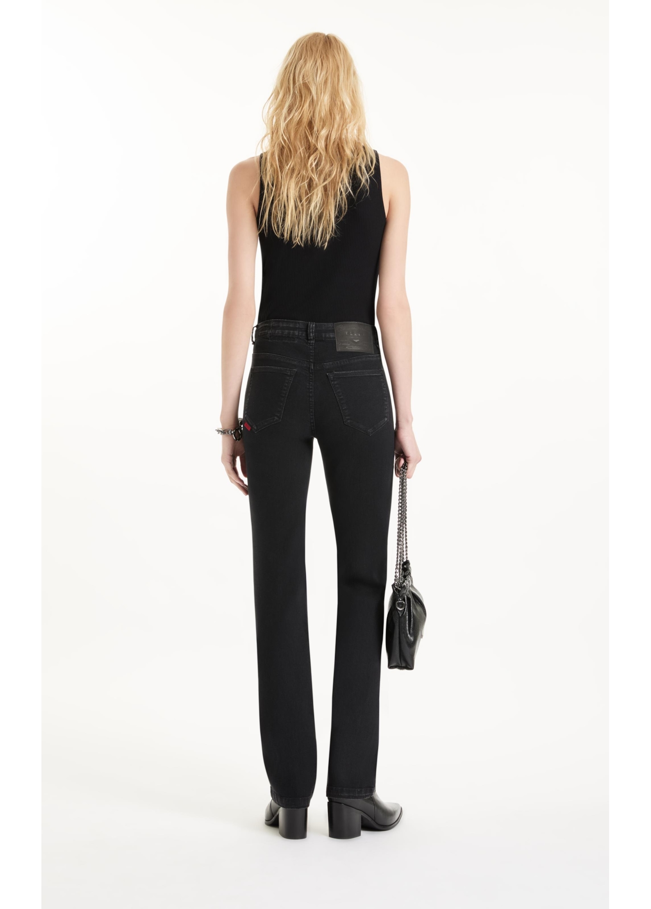 Calça First Black Gisele Reta Lav. 35 Amaciado