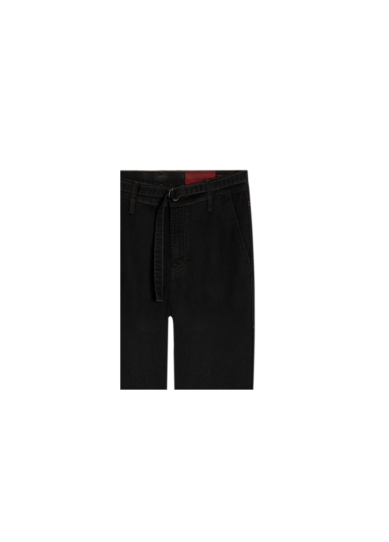 Calça First Black Mom Lav.Amaciado