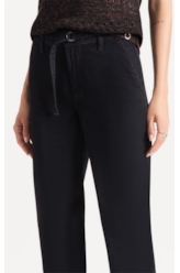Calça First Black Mom Lav.Amaciado