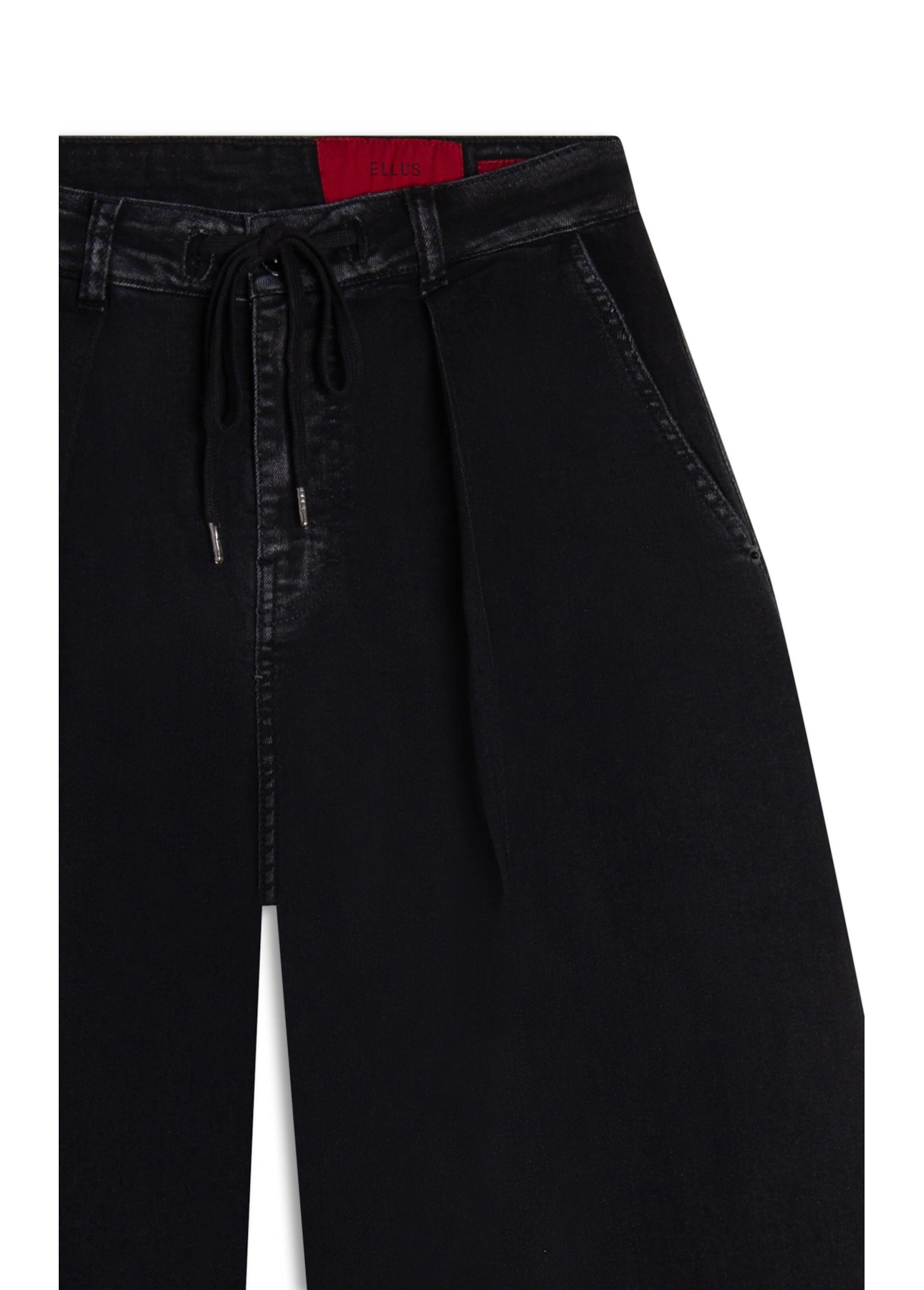 Calça First Black Over Wide 2030-Lav.Black C/ Luva
