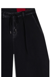 Calça First Black Over Wide 2030-Lav.Black C/ Luva