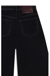 Calça First Black Over Wide 2030-Lav.Black C/ Luva