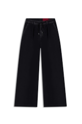 Calça First Black Over Wide 2030-Lav.Black C/ Luva