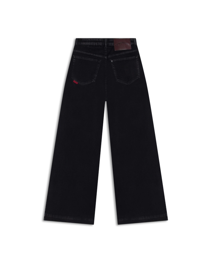 Calça First Black Over Wide 2030-Lav.Black C/ Luva