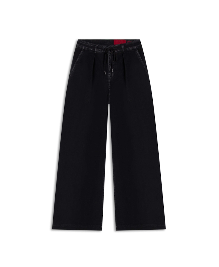 Calça First Black Over Wide 2030-Lav.Black C/ Luva