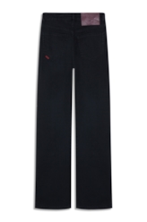 Calça First Black Reta Amaciado