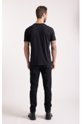 Calça First Black Skinny Amaciado