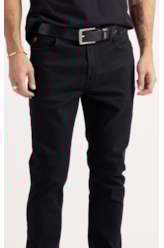 Calça First Black Skinny Amaciado