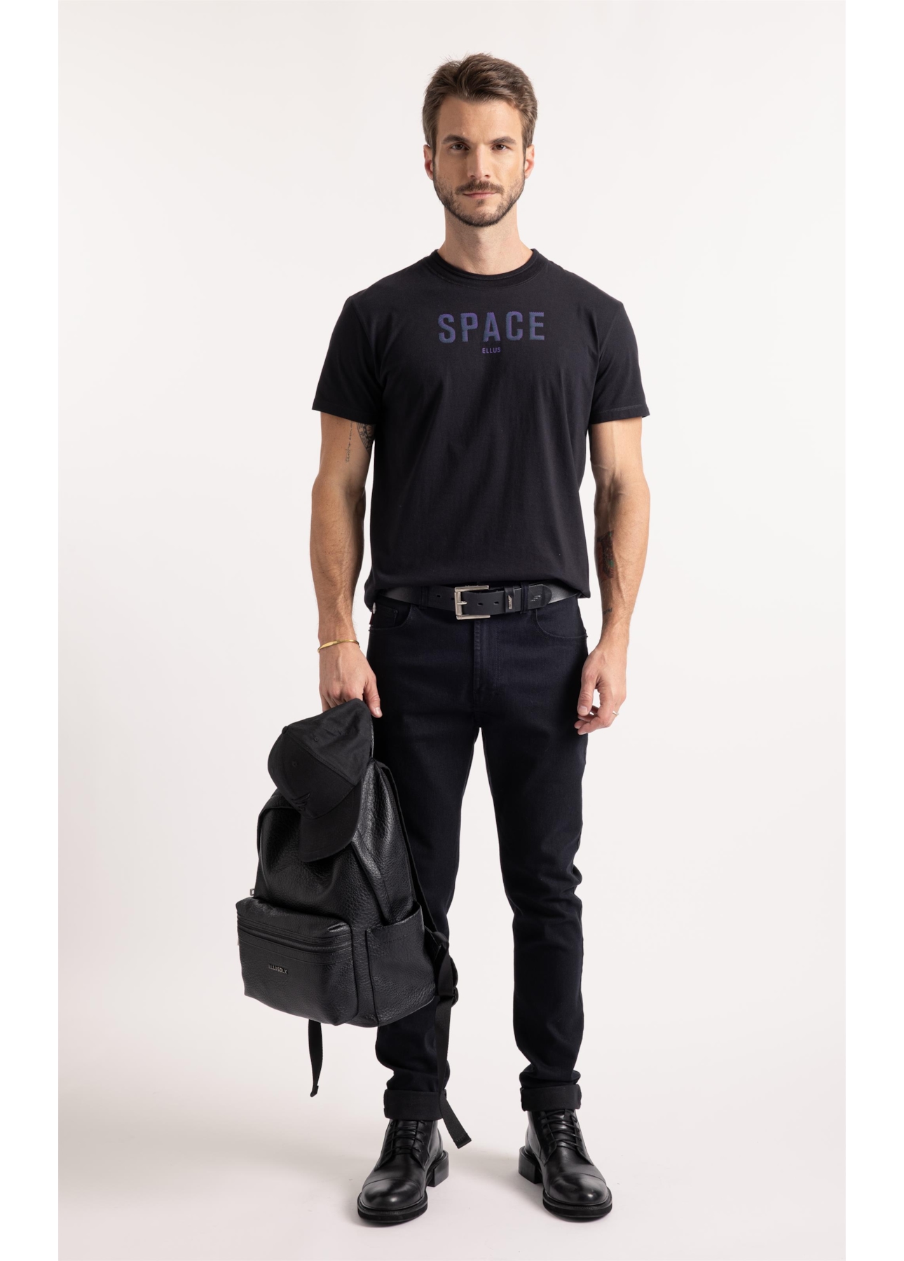 Calça First Black Skinny Amaciado