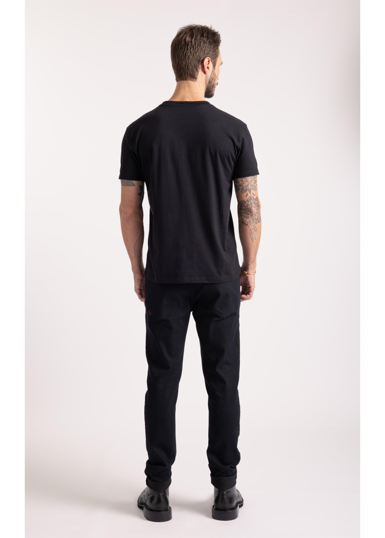 Calça First Black Skinny Amaciado