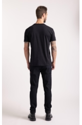 Calça First Black Skinny Amaciado