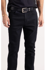 Calça First Black Skinny Amaciado