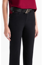 Calça First Black Skinny Amaciado