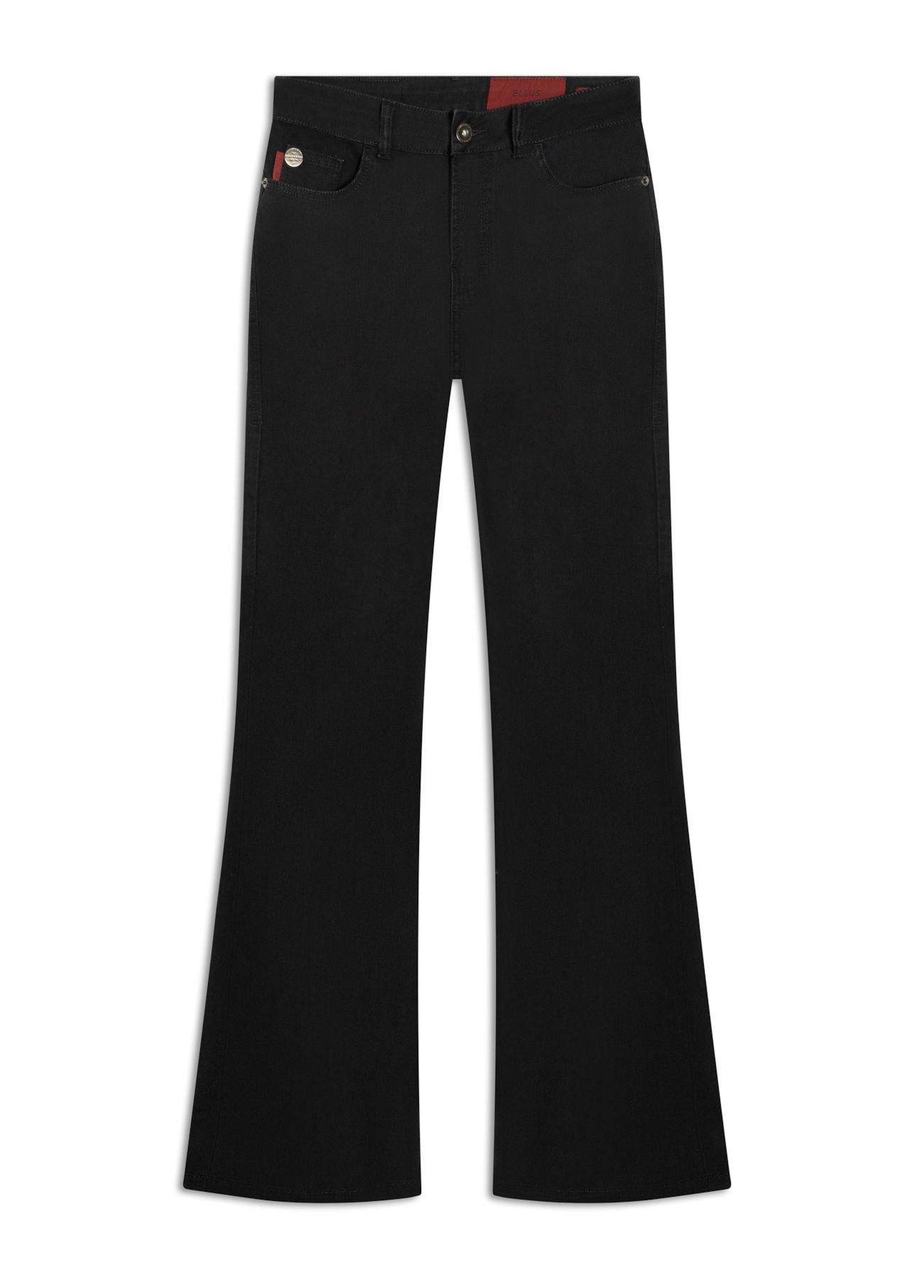 Calça First Black Skinny Flare Lav. Amaciado